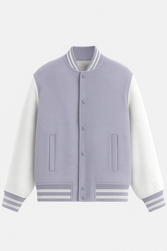 Light Lavender Varsity Jacket